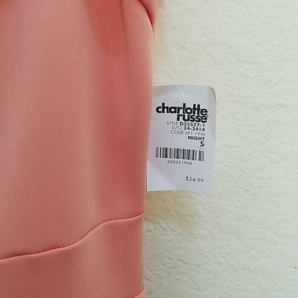 Charlotte russe small pink dress - Picture 3 of 3